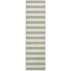 Best Pirce ❤️ Carson Carrington Sonderso Indoor/ Outdoor Stripe Area Rug Grey/ivory 🥰 -Carson Carrington Sales unnamed file 5465