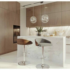 Cheapest 💯 Carson Carrington Sauda Wood And Chrome Mid-century Modern Adjustable Barstool Green ✔️ -Carson Carrington Sales unnamed file 5522