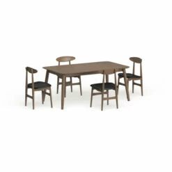 Discount 🥰 Carson Carrington Haapajarvi Mid-century Modern 5-piece French Oak Dining Set 😀 -Carson Carrington Sales unnamed file 5536