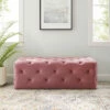 Best Pirce 🌟 Carson Carrington Ullervad 48-inch Button Tufted Entryway Velvet Bench Navy 😀 -Carson Carrington Sales unnamed file 5577