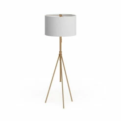 Best deal 💯 Carson Carrington Vasteras Adjustable Tripod Matte Gold Metal Floor Lamp ⌛ -Carson Carrington Sales unnamed file 5622