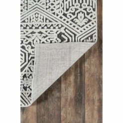 Deals 🔔 Carson Carrington Laggared Polyester Area Rug Charcoal 🤩 -Carson Carrington Sales unnamed file 5697