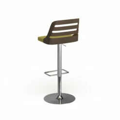 Promo 🤩 Carson Carrington Oglala Mid-century Modern Walnut Finished Adjustable Bar Stool Green 🤩 -Carson Carrington Sales unnamed file 5723