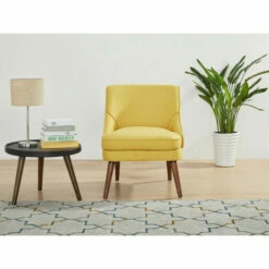 Hot Sale ⭐ Carson Carrington Tagel Accent Chair - N/A Yellow ✨ -Carson Carrington Sales unnamed file 5753