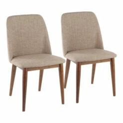 Promo 🎁 Carson Carrington Hundested Mid-Century Modern Wood Dining Chairs Charcoal ✨ -Carson Carrington Sales unnamed file 5771