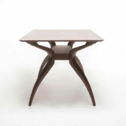 Best Sale 🎉 Carson Carrington Lund Mid-Century 5-piece Large Wood Rectangular Dining Set With Curved Legs Light Grey + Walnut 🎉 -Carson Carrington Sales unnamed file 5793