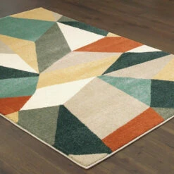 Best Sale 🧨 Carson Carrington Jelsa Teal/Orange Area Rug Teal/ Multi 🛒 -Carson Carrington Sales unnamed file 588