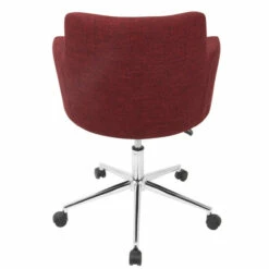 Hot Sale 😍 Carson Carrington Duved Contemporary Fabric Office Chair - N/A Red 👏 -Carson Carrington Sales unnamed file 5883