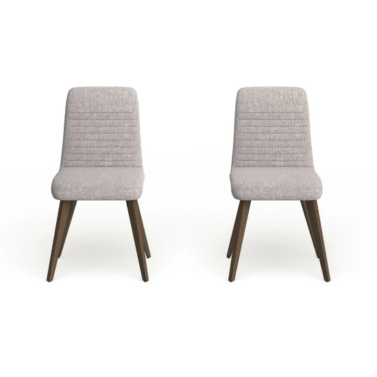 Hot Sale โจ Carson Carrington Honningsvag 2-piece Light Grey Mid-century Modern Upholstered Dining Chair Set ๐ 5 Hot Sale โจ Carson Carrington Honningsvag 2-piece Light Grey Mid-century Modern Upholstered Dining Chair Set ๐ - Image 3