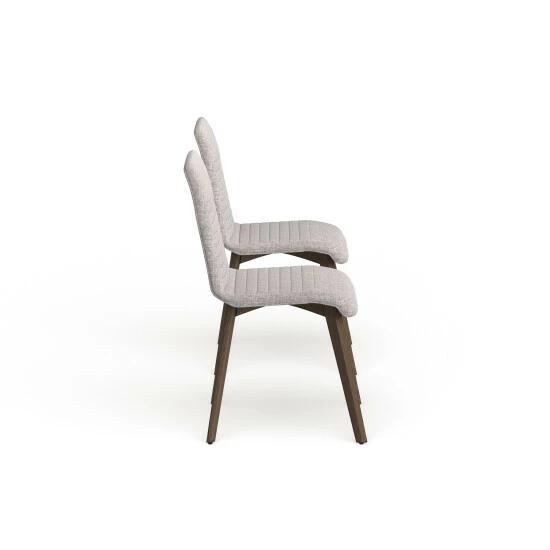 Hot Sale โจ Carson Carrington Honningsvag 2-piece Light Grey Mid-century Modern Upholstered Dining Chair Set ๐ 6 Hot Sale โจ Carson Carrington Honningsvag 2-piece Light Grey Mid-century Modern Upholstered Dining Chair Set ๐ - Image 4