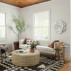 Outlet 😀 Carson Carrington Mjugg White Metal Flower Wall Art ❤️ -Carson Carrington Sales unnamed file 592