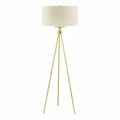 Coupon 🥰 Carson Carrington Utena Tripod Floor Lamp Gold 😍 -Carson Carrington Sales unnamed file 5932
