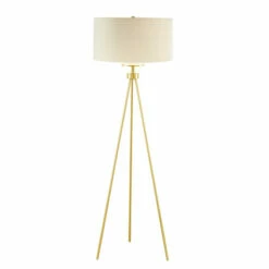 Coupon 🥰 Carson Carrington Utena Tripod Floor Lamp Gold 😍 -Carson Carrington Sales unnamed file 5933