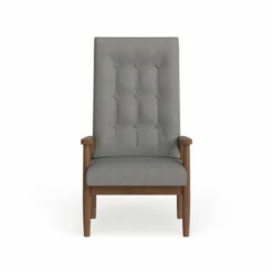 Best deal 🛒 Carson Carrington Forssa Mid-century Modern Button-tufted High-back Chair Beige 🥰 -Carson Carrington Sales unnamed file 5978