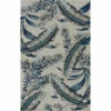 Deals 💯 Carson Carrington Haisley Blue Feather Leaf Handmade Wool Rug ✔️ -Carson Carrington Sales unnamed file 6041