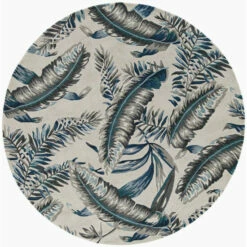 Deals 💯 Carson Carrington Haisley Blue Feather Leaf Handmade Wool Rug ✔️ -Carson Carrington Sales unnamed file 6045