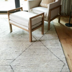 Hot Sale 🧨 Carson Carrington Tarsele Hand-Knotted Trellis Cream/ Black Area Rug ❤️ -Carson Carrington Sales unnamed file 6057