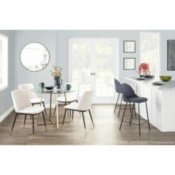 Deals ⭐ Carson Carrington Culnady Upholstered Dining Chair (Set Of 2) Beige Velvet 🎁 -Carson Carrington Sales unnamed file 6076