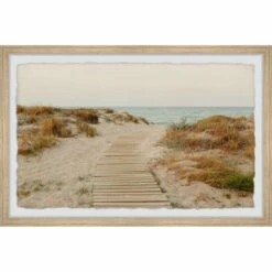 Wholesale 👍 Carson Carrington Wooden Walkway' Framed Painting Print 🌟