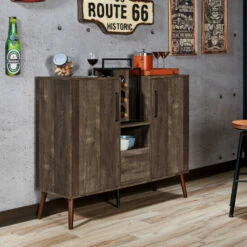 Coupon 🧨 Carson Carrington Aberdour Rustic Reclaimed Oak Buffet 🔥