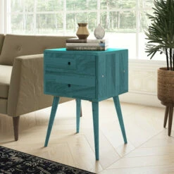 Budget 😀 Carson Carrington Shorewood Modern Wood End Table With Drawers Natural Finish 🎉 -Carson Carrington Sales unnamed file 6137