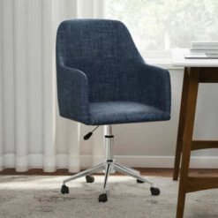 Flash Sale 🌟 Carson Carrington Gagnef Grey Modern Office Chair 🎁