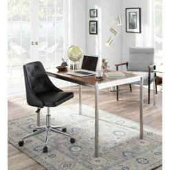 Outlet 🔔 Carson Carrington Ockelbo Button-tufted Office Chair With Faux Leather - N/A Grey ⭐ -Carson Carrington Sales unnamed file 6179