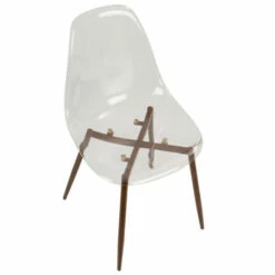 Budget ✔️ Carson Carrington Dusekarr Mid-century Modern Dining Chairs (Set Of 2) - N/A Clear/walnut 🥰 -Carson Carrington Sales unnamed file 619