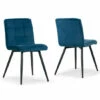 Promo 🥰 Carson Carrington Ideboas Blue Velvet Dining Chair (Set Of 2) 🎁 -Carson Carrington Sales unnamed file 6202