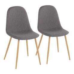 Coupon 😍 Carson Carrington Stone Natural Dining Chair - Set Of 2 Charcoal Fabric 🎉 -Carson Carrington Sales unnamed file 6211