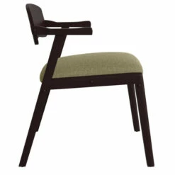 Best Sale 😀 Carson Carrington Comiskey Espresso Finish Arm Dining Chair With Back (Set Of 2) Chocolate Brown 😉 -Carson Carrington Sales unnamed file 6231