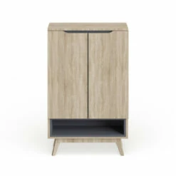 New 👍 Carson Carrington Eskilstuna Mid-century Two-tone Oak And Grey Wood 5-drawer Storage Cabinet 💯 -Carson Carrington Sales unnamed file 6295