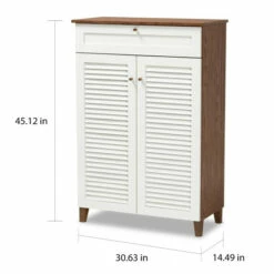 New 🤩 Carson Carrington Kaettilstorp Modern And Contemporary 5-shelf 👟 Shoe Cabinet 😉 -Carson Carrington Sales unnamed file 6305
