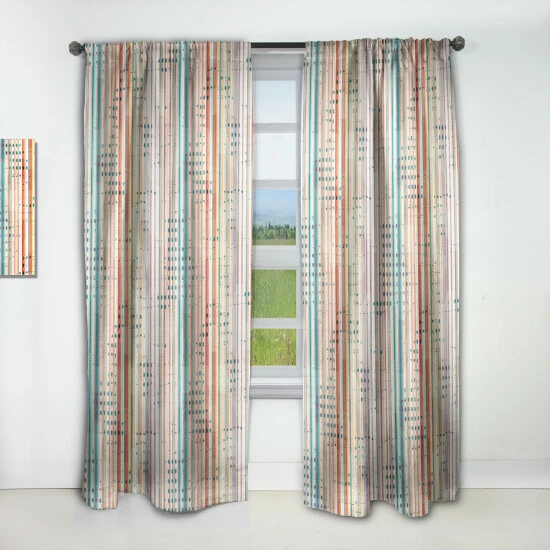 Buy 👍 Carson Carrington Tangsatter 'Grunge Line' Modern Curtain Single Panel 😍 3 Buy 👍 Carson Carrington Tangsatter 'Grunge Line' Modern Curtain Single Panel 😍