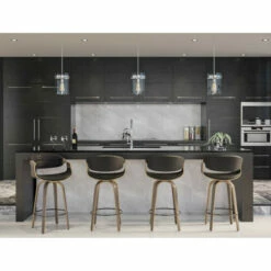 Outlet 😀 Carson Carrington Sauda Mid-century Modern Counter Stools (Set Of 2) - N/A Black/walnut 🤩 -Carson Carrington Sales unnamed file 6367