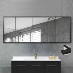 Cheap ✨ Carson Carrington Salmijarvi Wide Frame Full Length Floor Mirror Elegant Black 😉 -Carson Carrington Sales unnamed file 6378