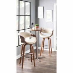 Buy 🧨 Carson Carrington Sauda Mid-century Modern Bar Stool (Set Of 2) - N/A Grey 🥰