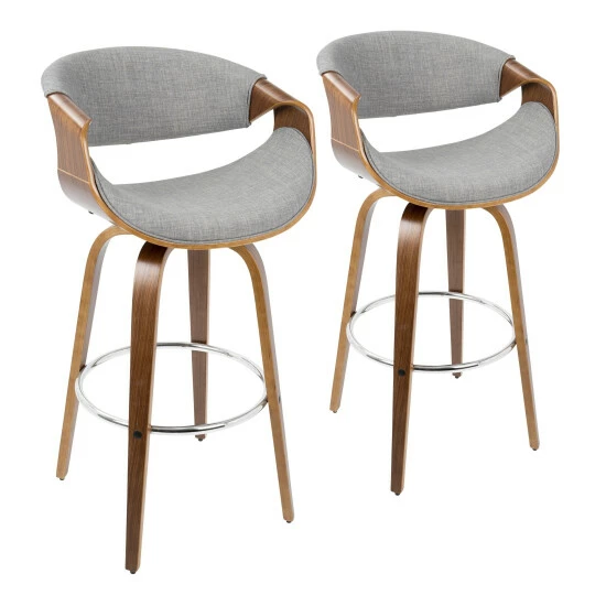 Buy ๐งจ Carson Carrington Sauda Mid-century Modern Bar Stool (Set Of 2) - N/A Grey ๐ฅฐ 6 Buy ๐งจ Carson Carrington Sauda Mid-century Modern Bar Stool (Set Of 2) - N/A Grey ๐ฅฐ - Image 4