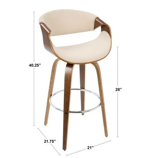 Buy ๐งจ Carson Carrington Sauda Mid-century Modern Bar Stool (Set Of 2) - N/A Grey ๐ฅฐ 8 Buy ๐งจ Carson Carrington Sauda Mid-century Modern Bar Stool (Set Of 2) - N/A Grey ๐ฅฐ - Image 6