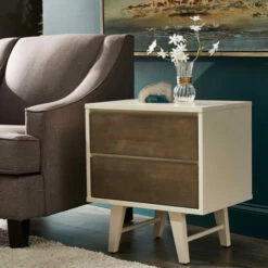 Best deal 👏 Carson Carrington Madrid 2-drawer Nightstand 🔥