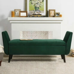 Cheap 🔔 Carson Carrington Stockholm Performance Fabric Entryway Storage Bench Sky Neutral Beige - Linen ⭐ -Carson Carrington Sales unnamed file 6426