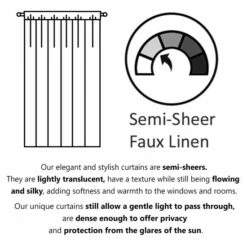 Outlet 😀 Carson Carrington Tanghult Mid-CenturyCurtain Single Panel 🔔 -Carson Carrington Sales unnamed file 6462