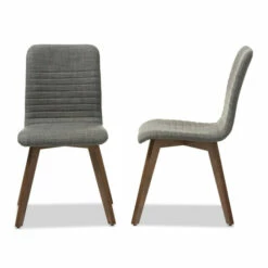 Best deal 🤩 Carson Carrington Honningsvag 2-piece Dark Grey Mid-century Modern Upholstered Dining Chair Set 😉 -Carson Carrington Sales unnamed file 6499