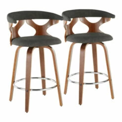 Top 10 👍 Carson Carrington Viby Mid-century Modern Counter Stools (Set Of 2) Cream Fabric/natural 🧨 -Carson Carrington Sales unnamed file 6513