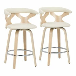 Top 10 👍 Carson Carrington Viby Mid-century Modern Counter Stools (Set Of 2) Cream Fabric/natural 🧨 -Carson Carrington Sales unnamed file 6514
