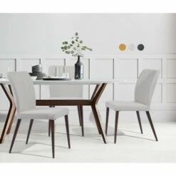 Brand new 🔥 Carson Carrington Salanda Lightweight Dining Chairs (Set Of 2) - N/A 😀