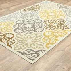 Brand new ⭐ Carson Carrington Boden Moroccan Ivory/ Grey Indoor/ Outdoor Area Rug Ivory/grey ✨ -Carson Carrington Sales unnamed file 660