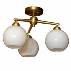 Best deal 🤩 Carson Carrington Torshavn Glass 3-light Semi-flush Lighting Fixture 🌟 -Carson Carrington Sales unnamed file 6626