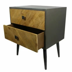 Deals 🤩 Carson Carrington Vindfalle Rustic Wood Two-tone 2-Drawer Nightstand 🎁 -Carson Carrington Sales unnamed file 6649