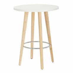 Best Pirce 👏 Carson Carrington Valsatra Counter Height Dining Table White 👍